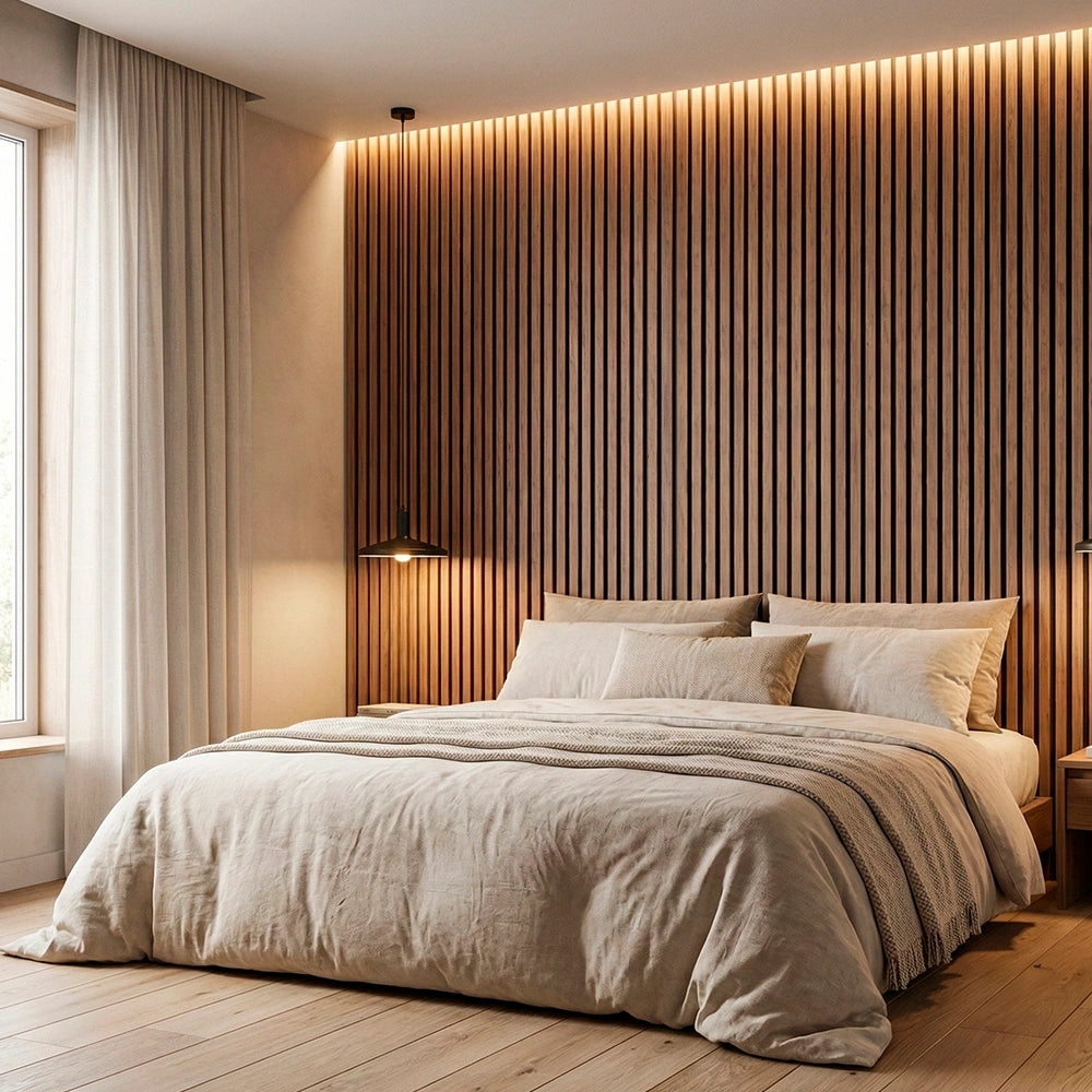 Flexibles und vielseitiges Lamellenpaneel (270 cm x 110 cm)